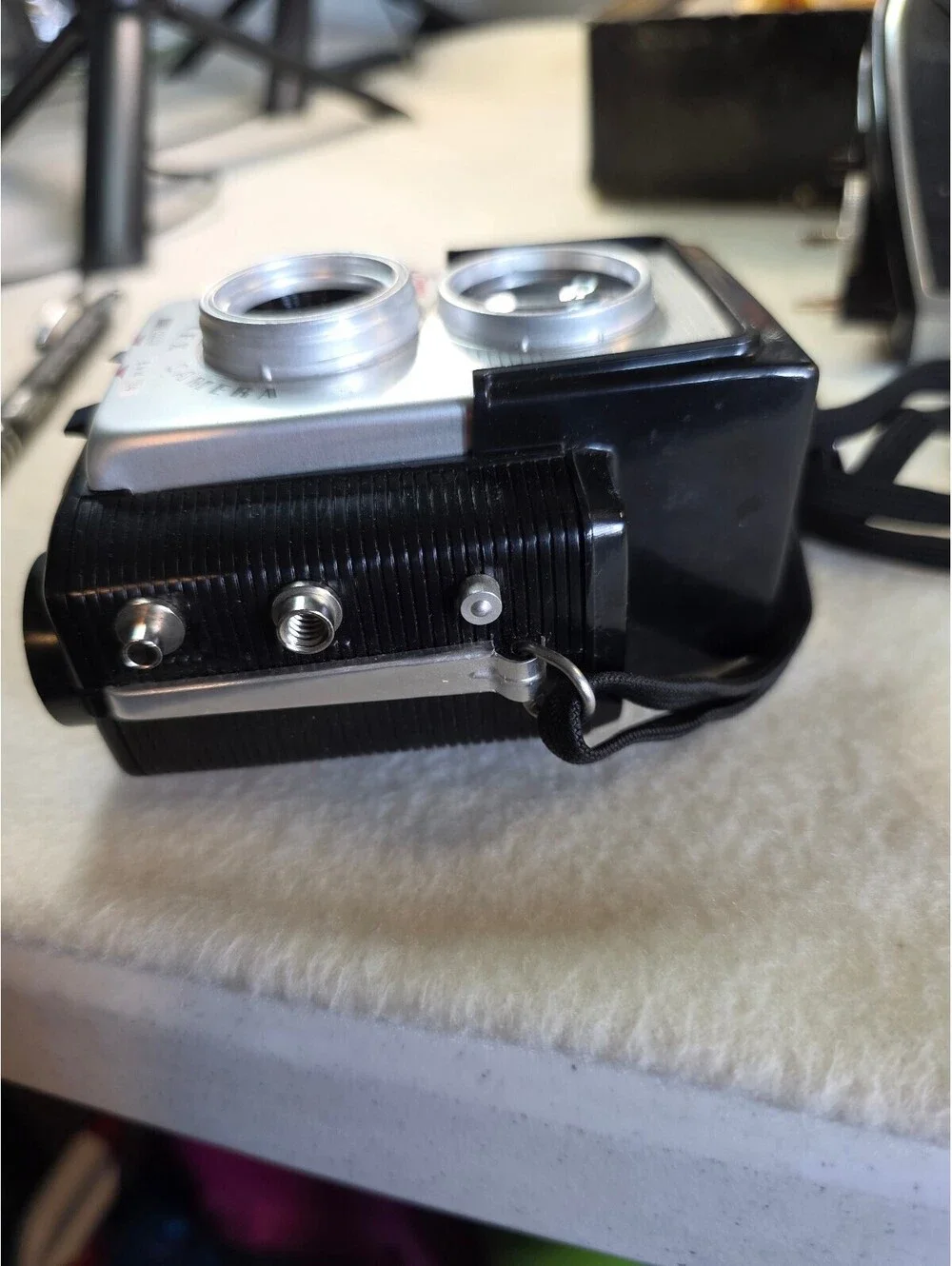 Vintage Kodak Brownie Starflex Deluxe Camera Flash Outfit Box 1957–1964
